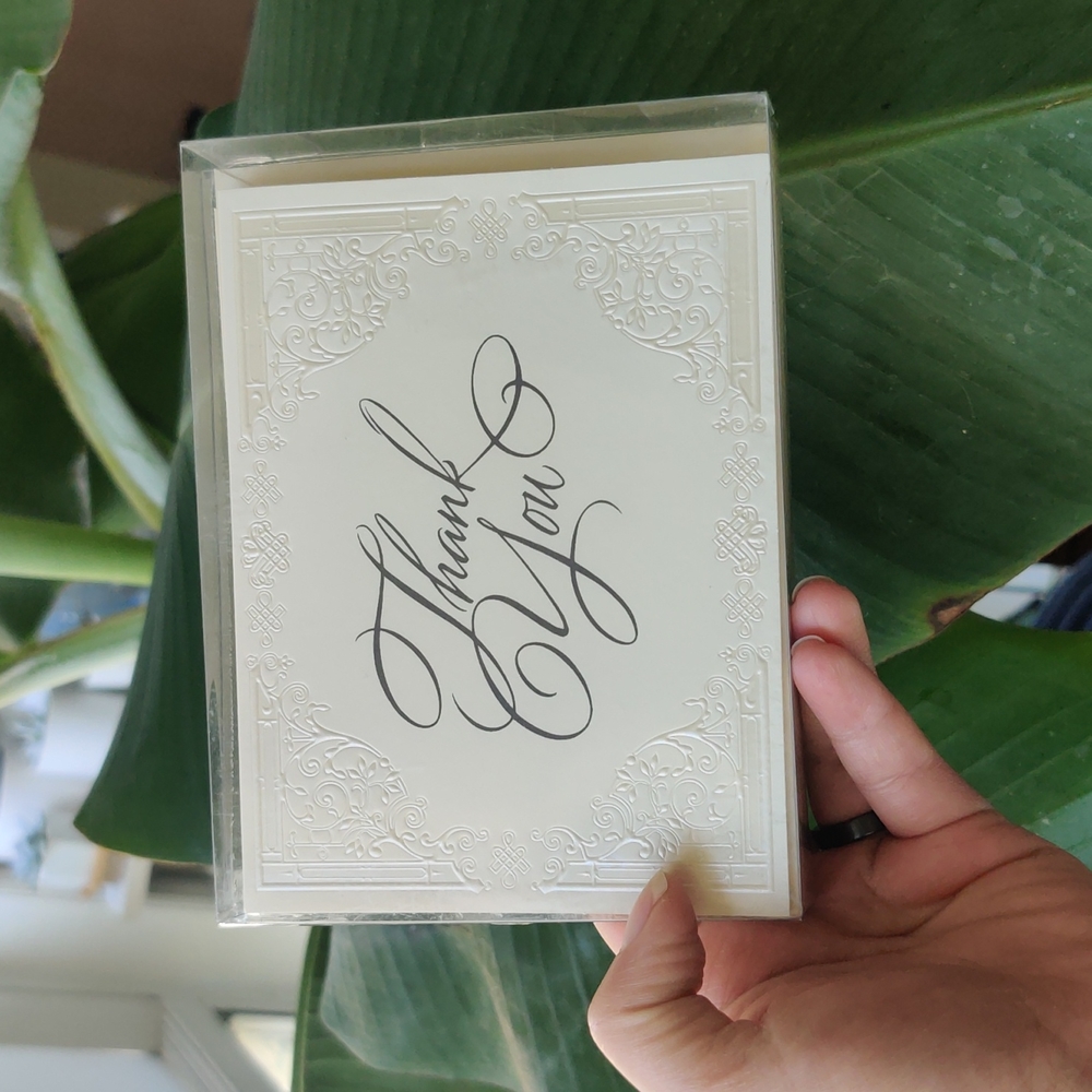 Thank you wedding event greeting cards